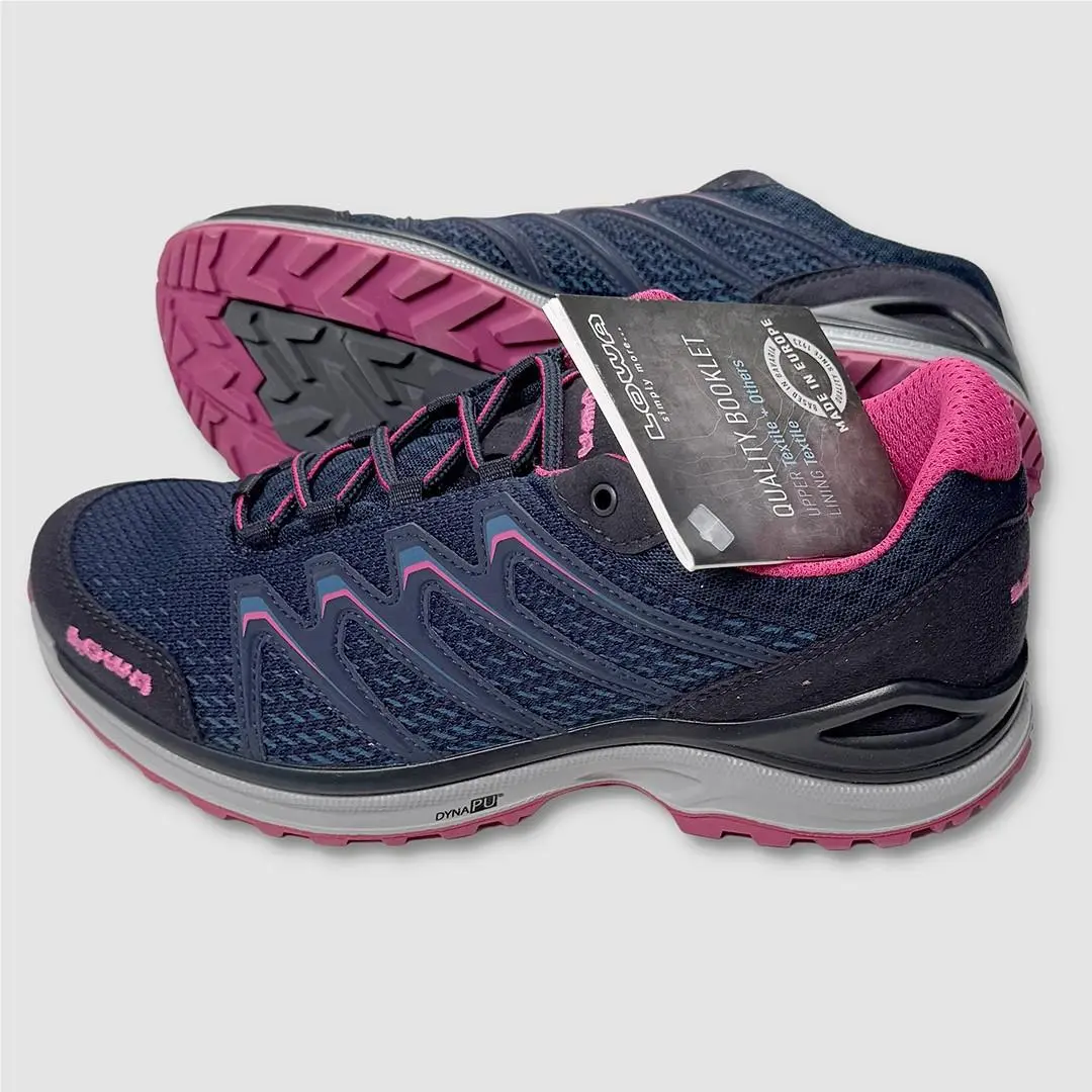 Maddox Trail / Hiking Shoes - Womens 8.5 Navy / Berry - 49340-TOP1 by Lowa