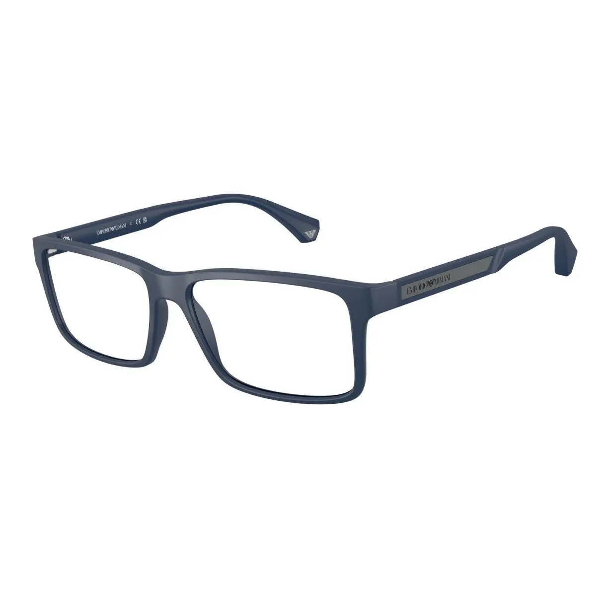 EA3038 6185 Matte Blue Demo Lens 54 mm Men`s Eyeglasses by Emporio Armani