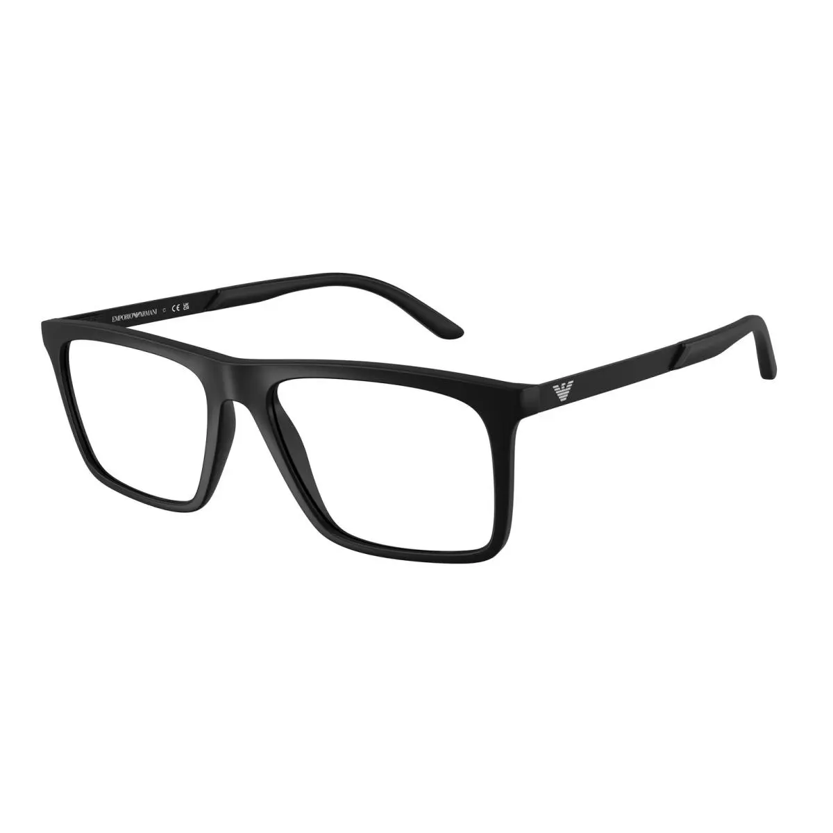 Emporio Armani EA3253 5001 Matte Black Demo Lens 55 mm Men`s Eyeglasses