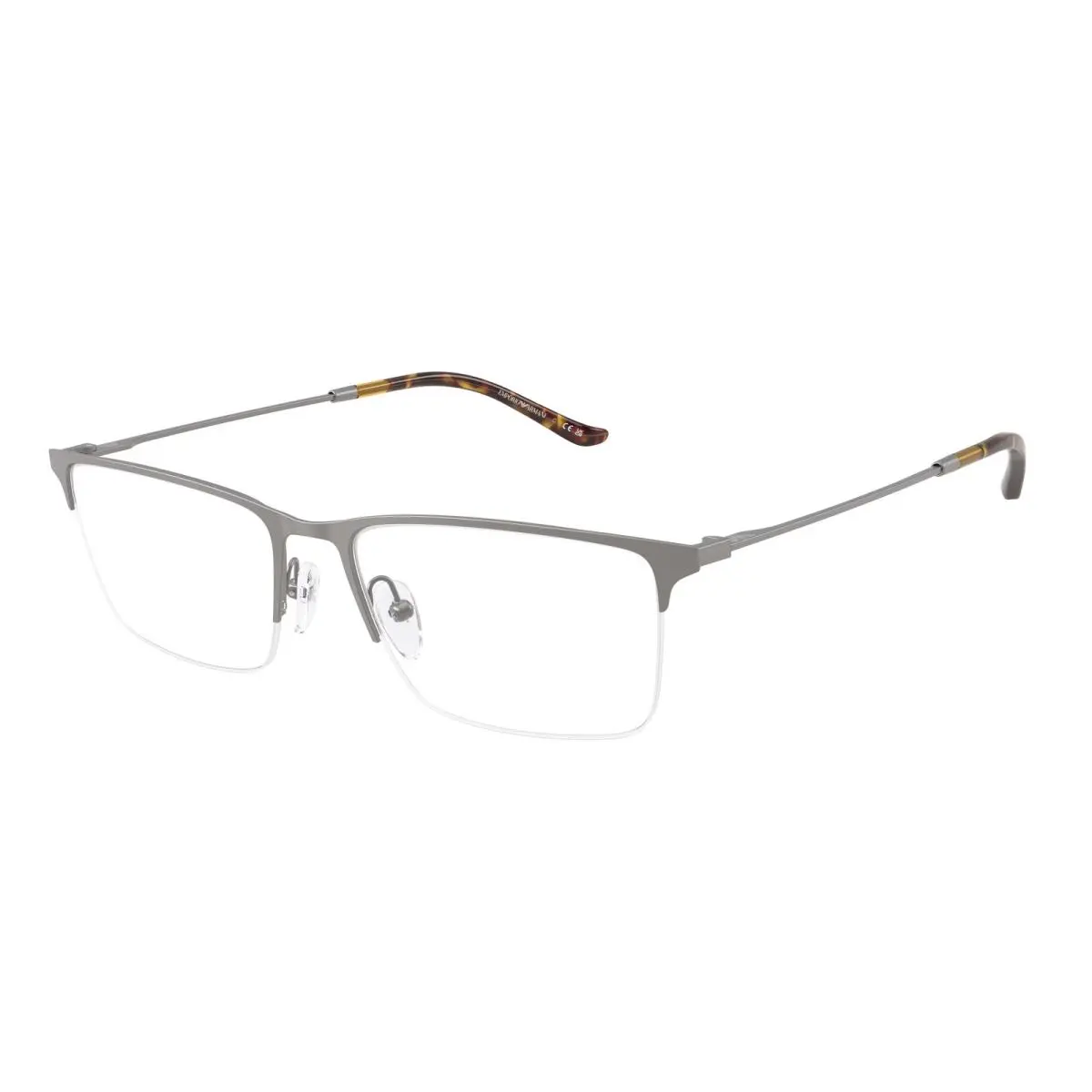 EA1171 3003 Matte Gunmetal Demo Lens 55 mm Men`s Eyeglasses by Emporio Armani