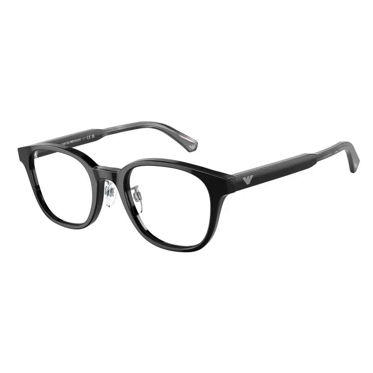 Emporio Armani EA3216D 5017 Black Demo Lens 49 mm Men`s Eyeglasses