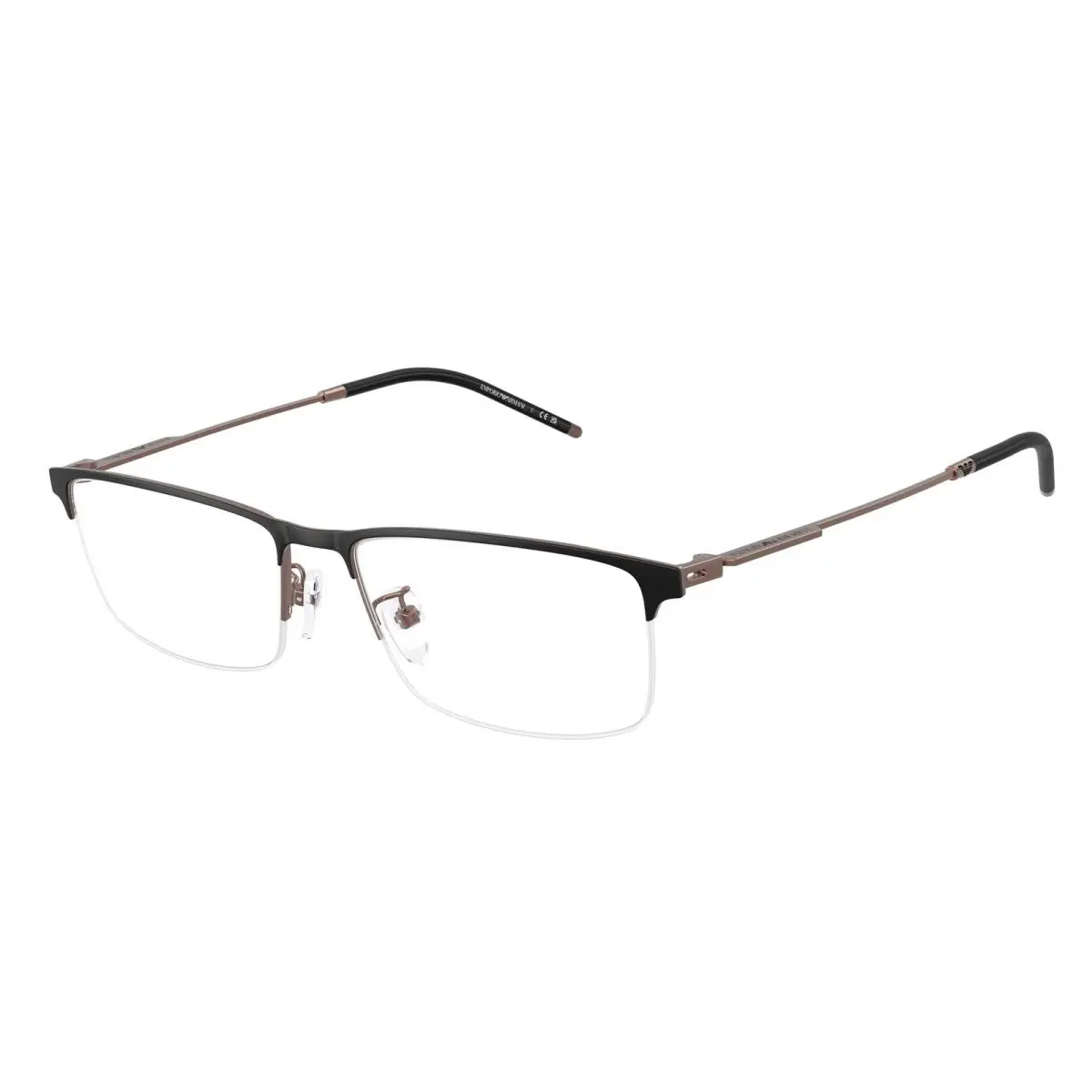 EA1168D 3006 Matte Black Demo Lens 56 mm Men`s Eyeglasses by Emporio Armani