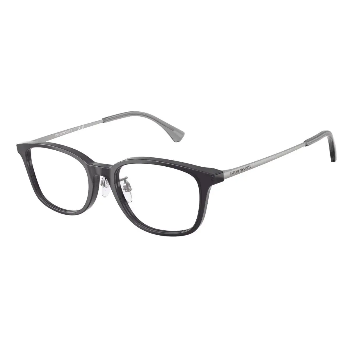 EA3217D 5029 Shiny Transparent Grey 52 mm Men`s Eyeglasses by Emporio Armani