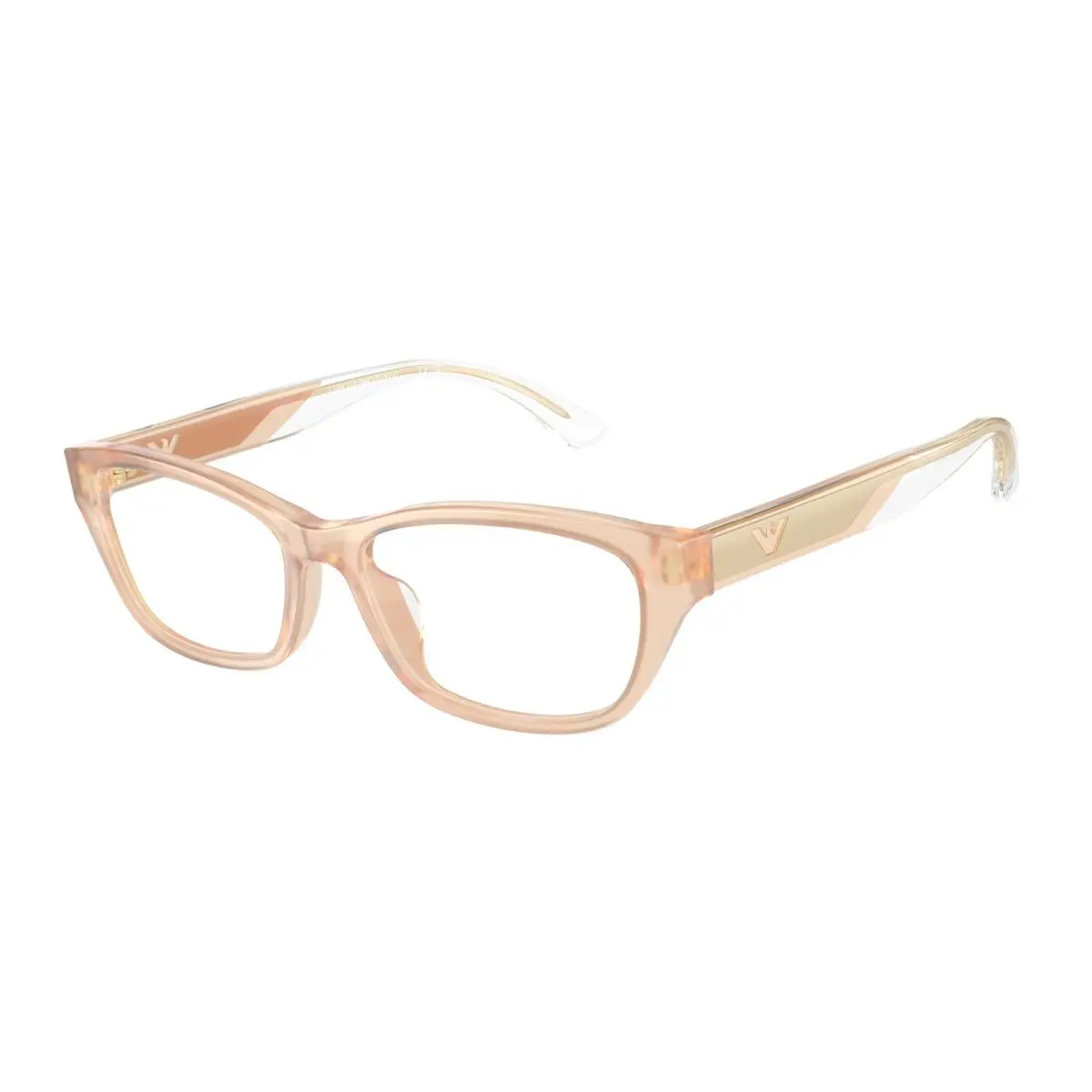 EA3238U 6098 Shiny Opaline Tundra 54 mm Women`s Eyeglasses by Emporio Armani