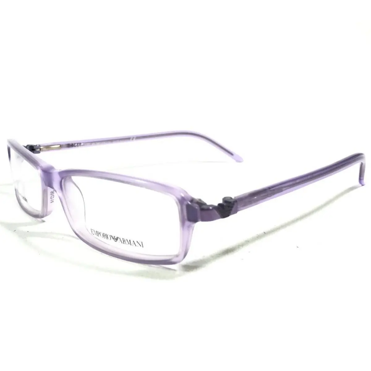 Emporio Armani Eyeglasses Frames EA9207 N04 Clear Matte Purple Cat Eye 48-15-130