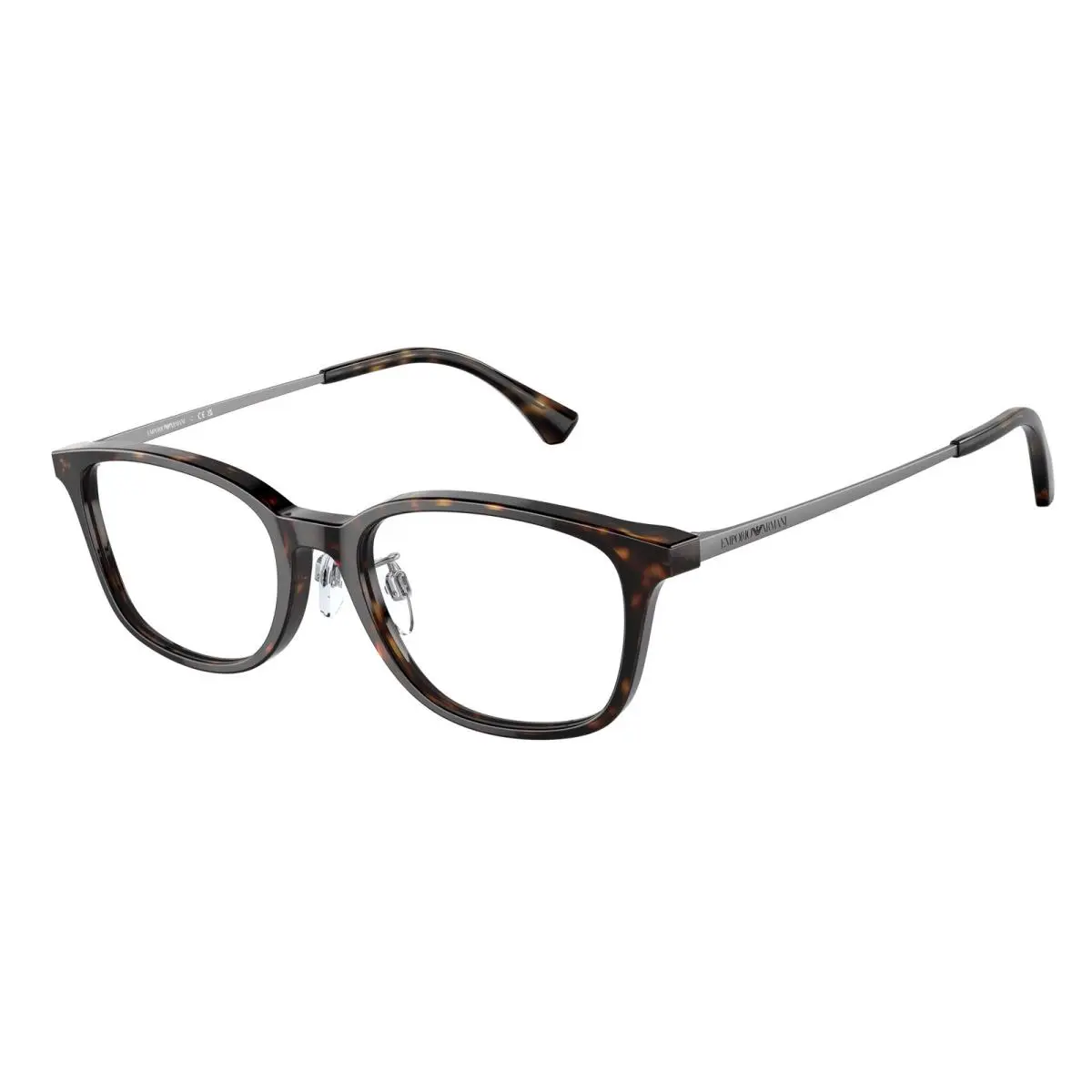 Emporio Armani EA3217D 5026 Shiny Havana Demo Lens 52 mm Men`s Eyeglasses