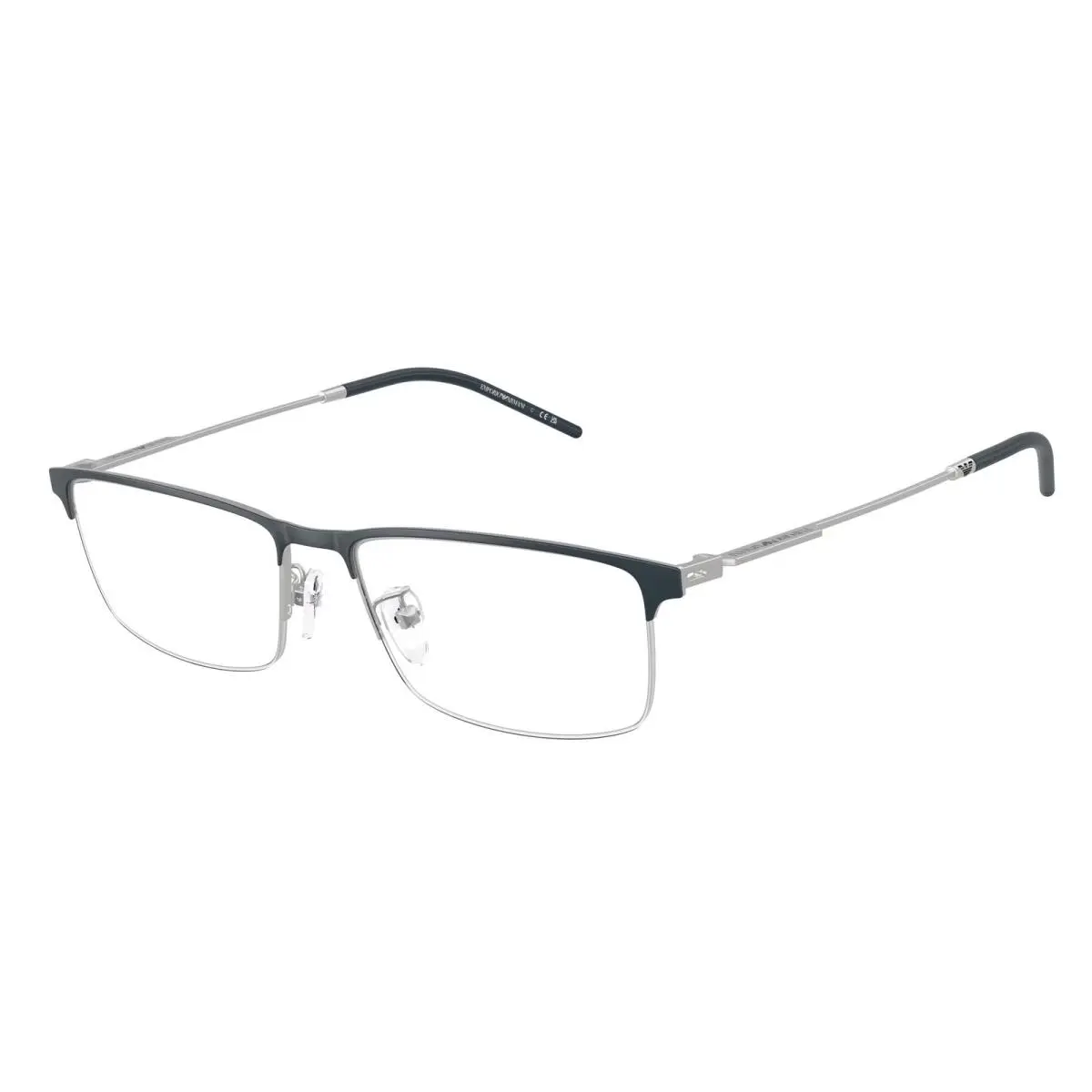 EA1168D 3042 Matte Dark Blue Demo Lens 56 mm Men`s Eyeglasses by Emporio Armani