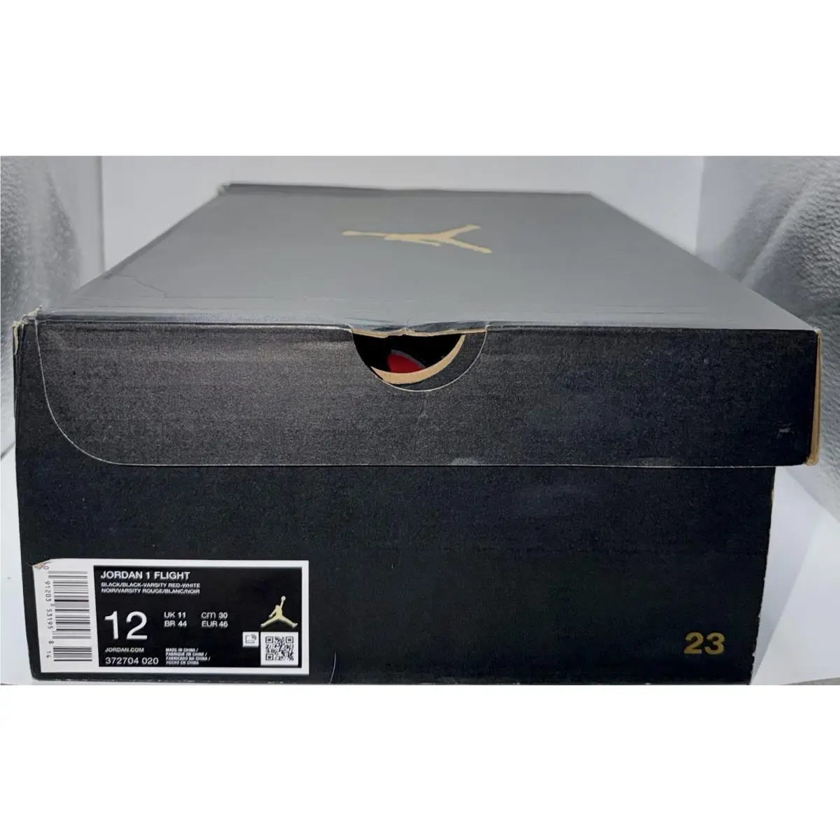 Nike shoes - Air Jordan 1 - Air - 372704-020 - Black 8
