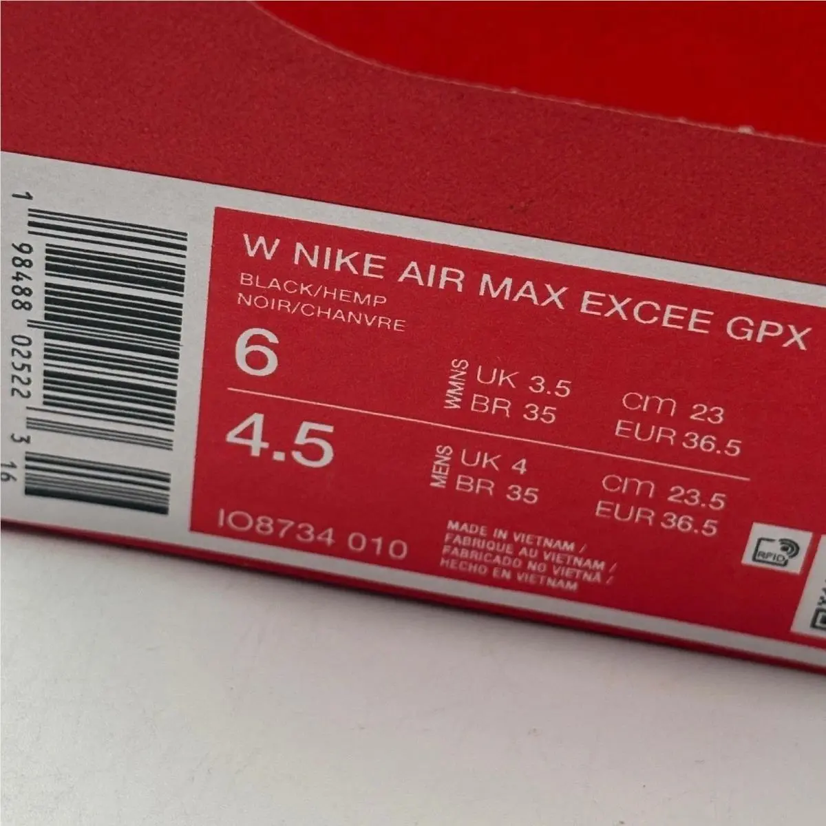 Nike shoes - Nike Air Max Excee - Air Max Excee - IO8734-010 - Black 5