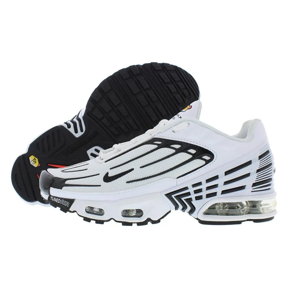 Air Max Plus Iii GS Boys Shoes Size 4.5 Color: White/black by Nike