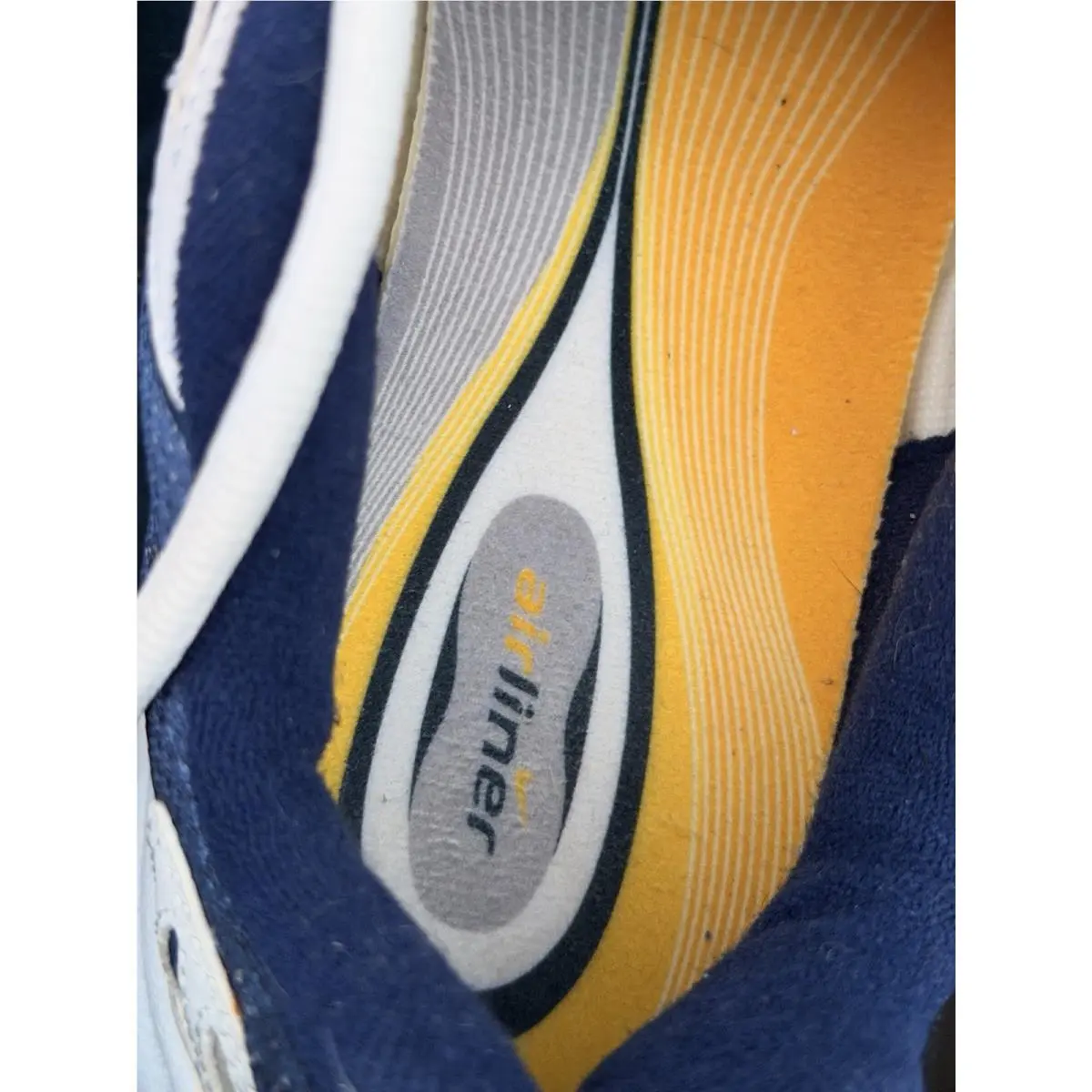 Nike shoes - Airliner - Airliner - 602116 - Binary Blue/ Carotene-White, Manufacturer: Binary Blue/Carotene White 6