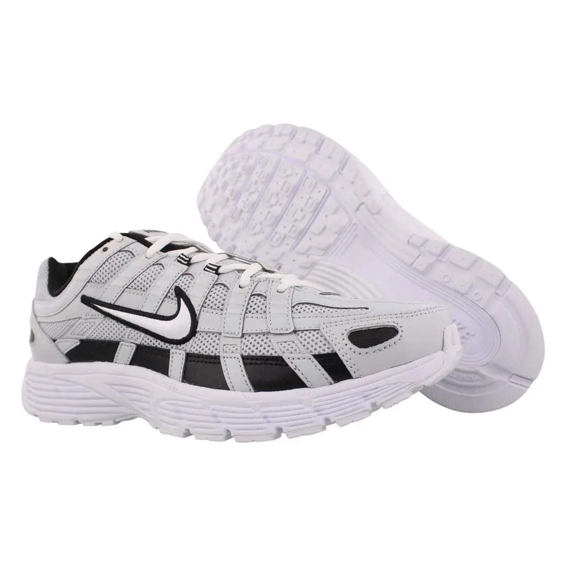 Nike P-6000 Unisex Shoes Size 4 Color: Pure Platinum/white/black