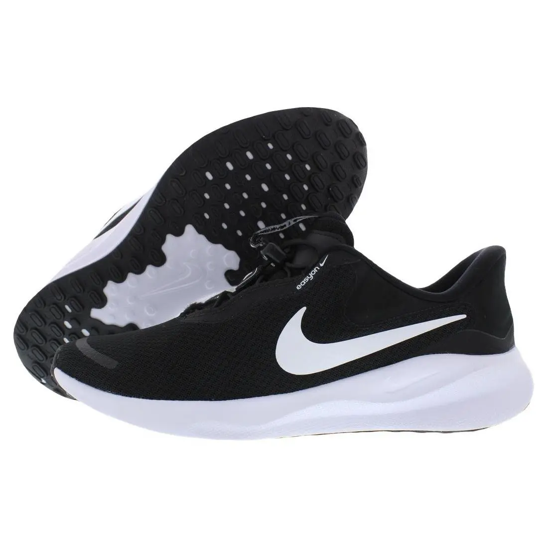 Nike Revolution 7 Easyon Unisex Shoes Size 10 Color: Black/white