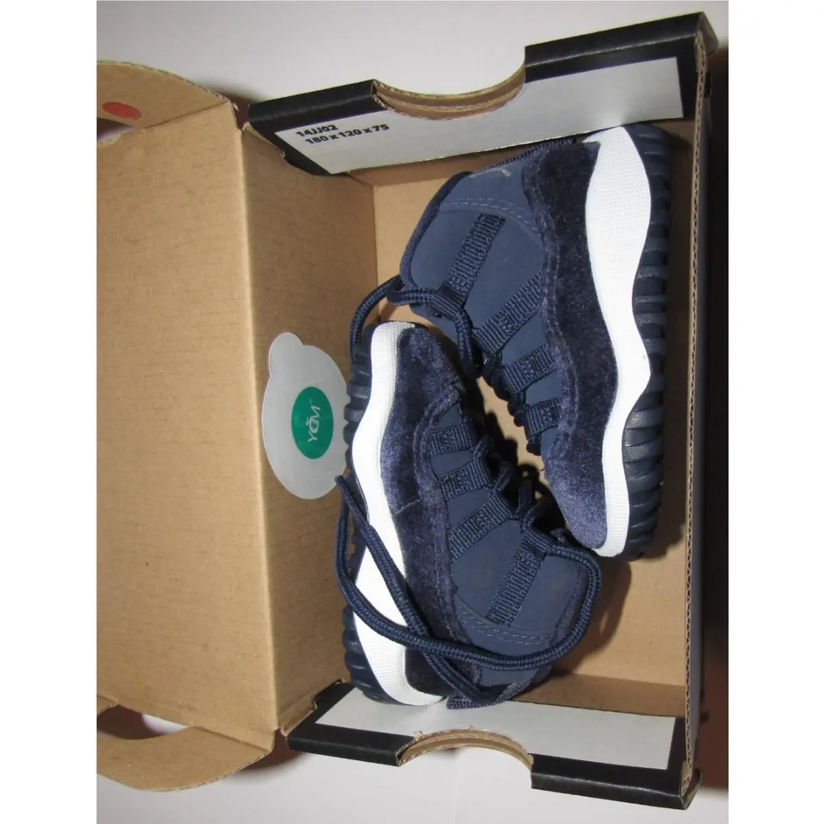Jordan 11 Retro TD Midnight Navy 3c Baby Shoes
