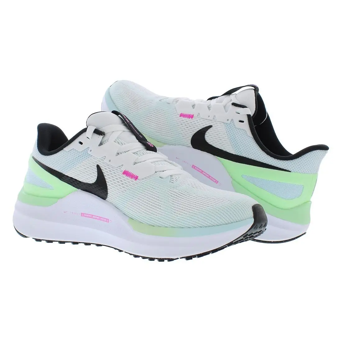 Nike shoes - Nike Air Zoom Structure - Air Zoom Structure - DJ7884-105 - White, Full: White/Black/Glacier Blue (UPC: 197593991829) 1