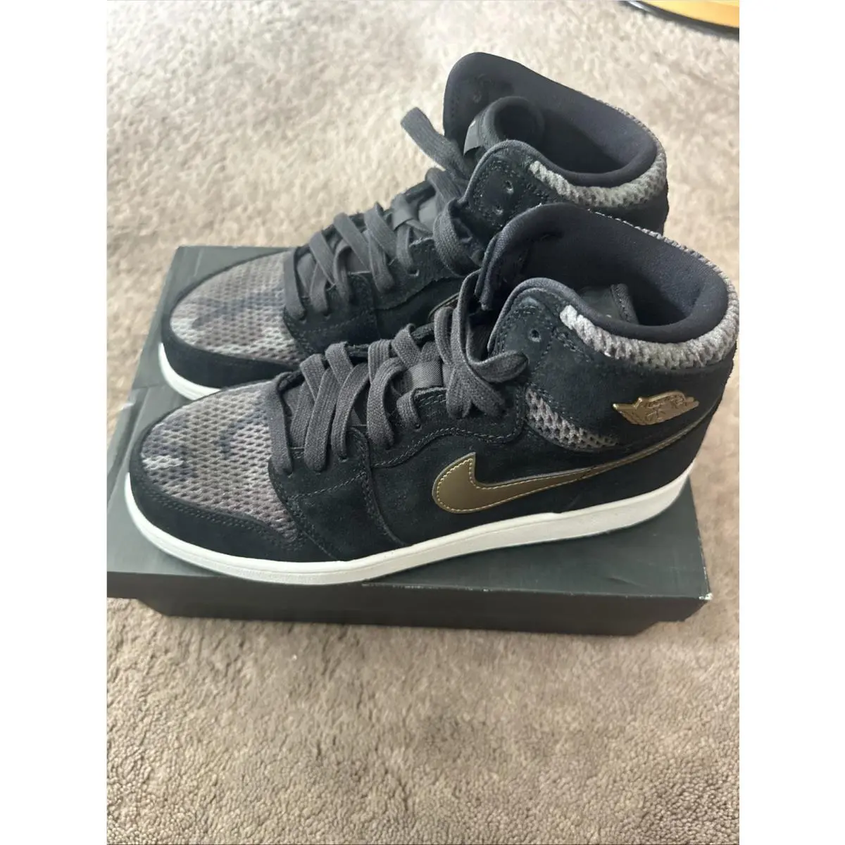 Nike shoes - Nike Air Jordan 1 Retro High OG - Black 0