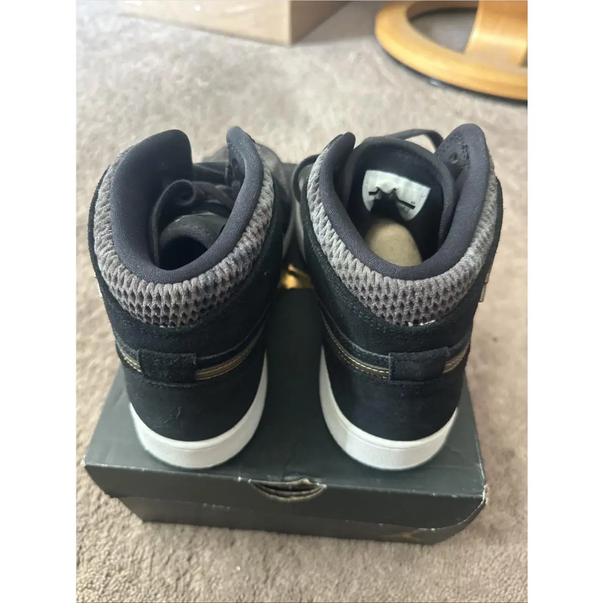 Nike shoes - Nike Air Jordan 1 Retro High OG - Black 1