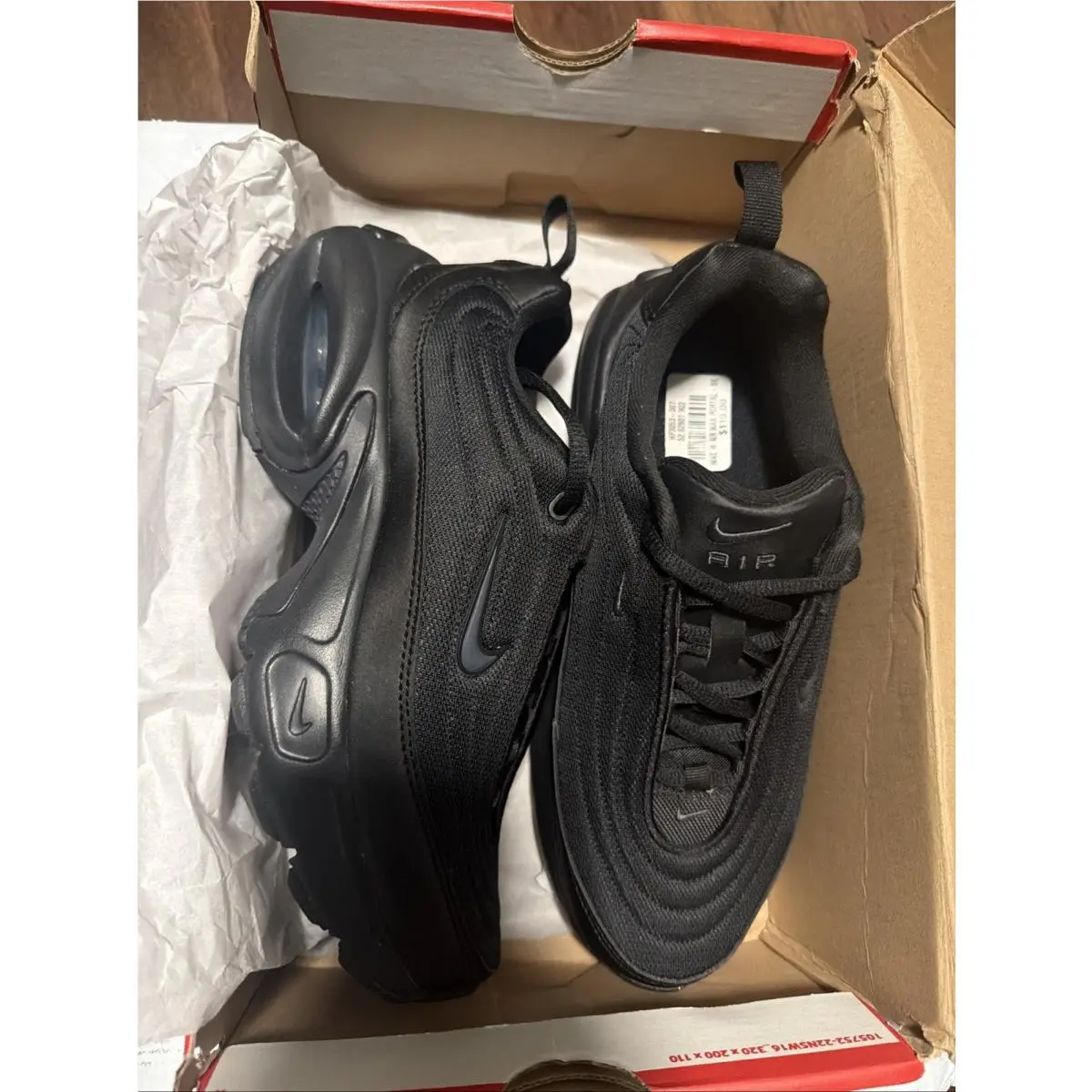 Nike Women`s Air Max Portal Shoes - Black HF3053-007 Sz 6.5