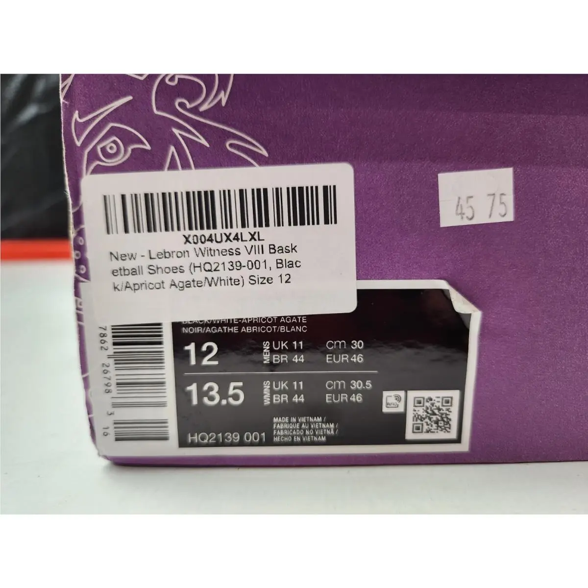 Nike shoes - Nike LeBron Witness - LeBron Witness - Black 5