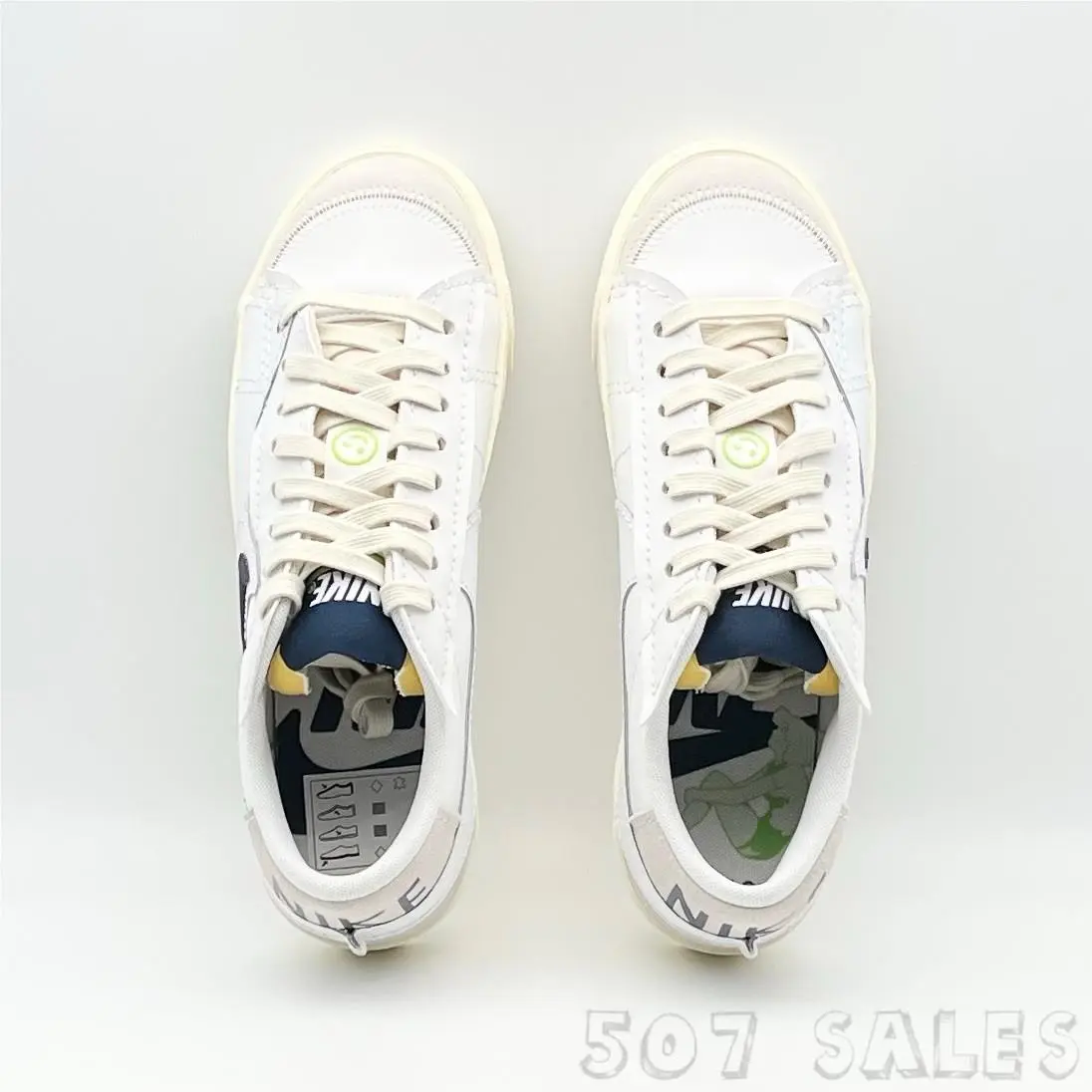 Nike shoes - Nike Blazer Low 77 Jumbo SE - FD0378-121 - White 5