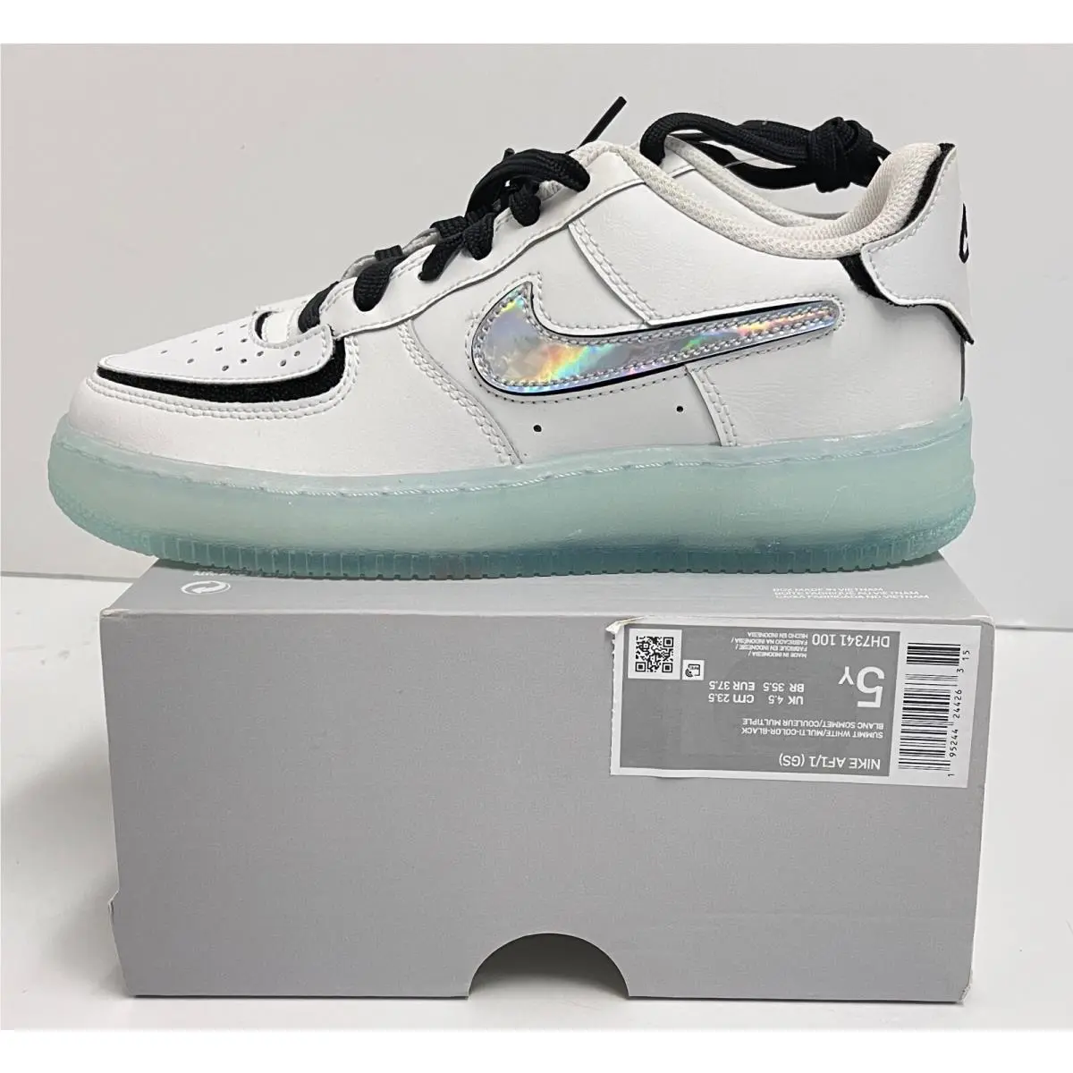 Nike Air Force 1/1 Low GS DH7341 100 Summit White Size 5Y