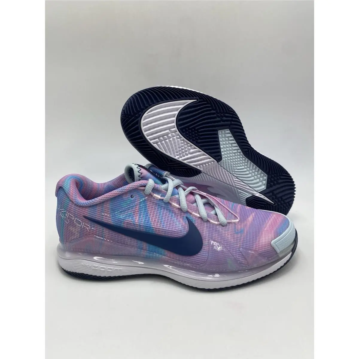 Nike W Zoom Vapor Pro HC Glacier Blue Navy Shoes CZ0222 400 Women`s Size 6