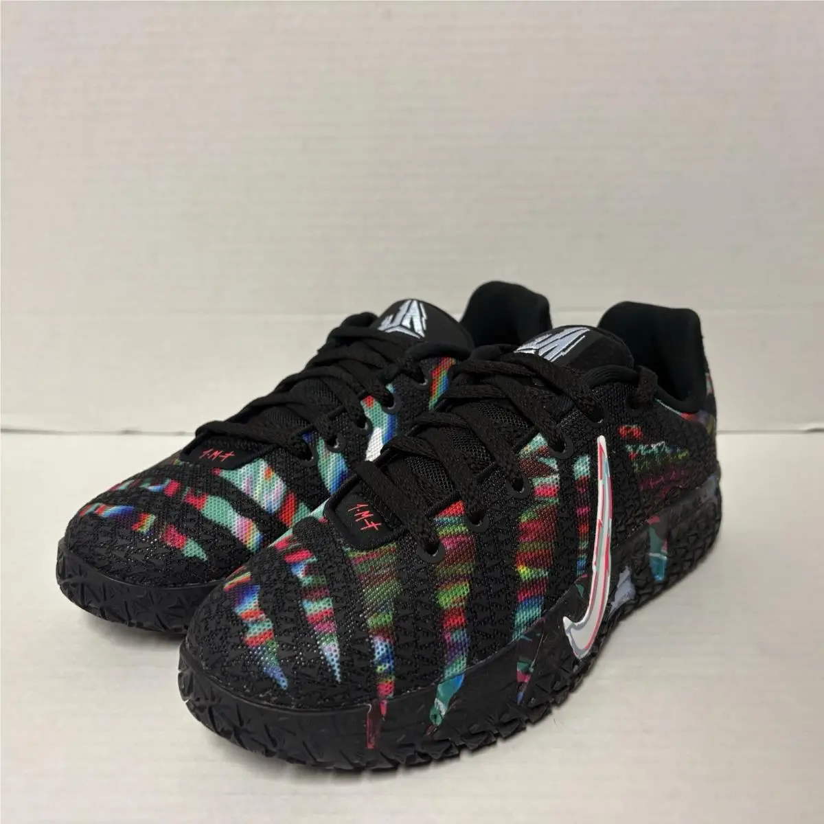 Nike shoes - Nike Ja 3 - Black/White-Bright Crimson (UPC: 198483592126) 2