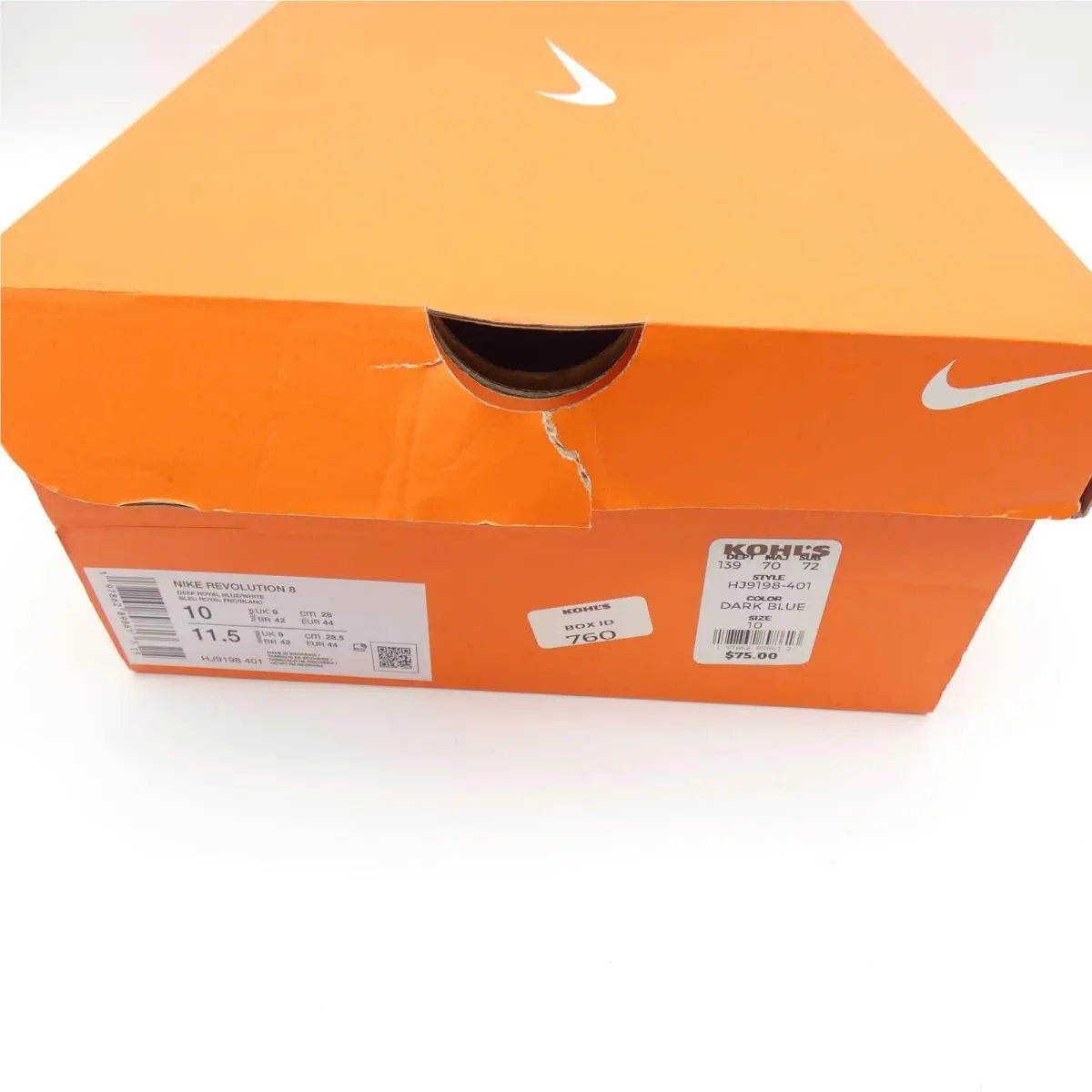Nike shoes - Nike Revolution 8 - Revolution - Blue 4