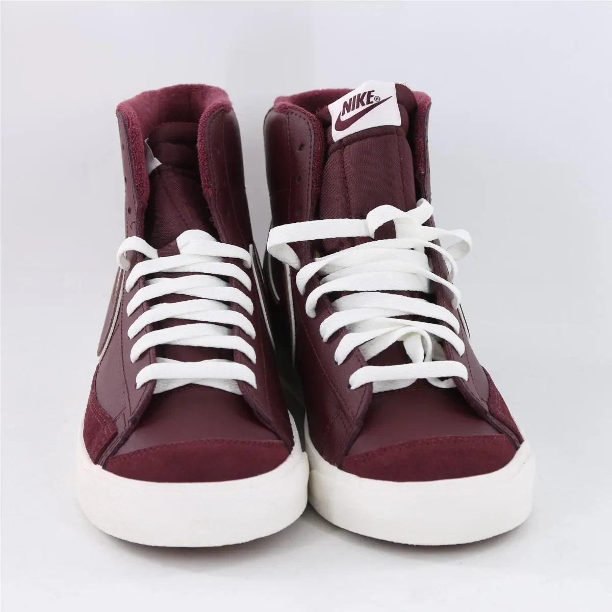 Nike shoes - NIKE BLAZER MID `77 PRM - Night Maroon/ Night Maroon Sail 1