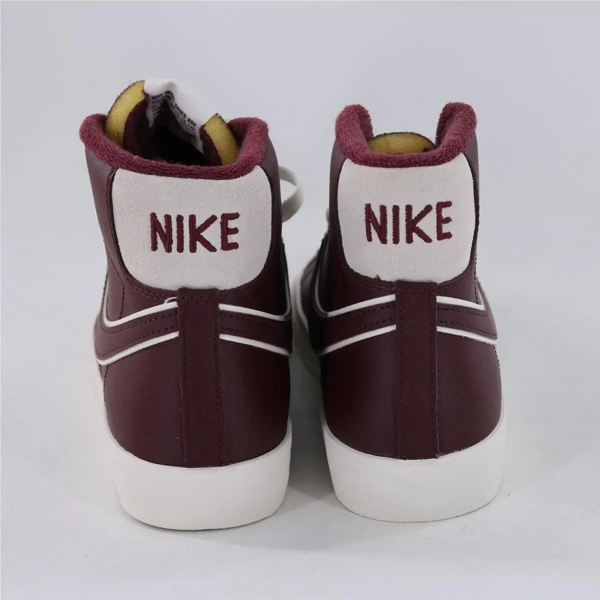 Nike shoes - NIKE BLAZER MID `77 PRM - Night Maroon/ Night Maroon Sail 2