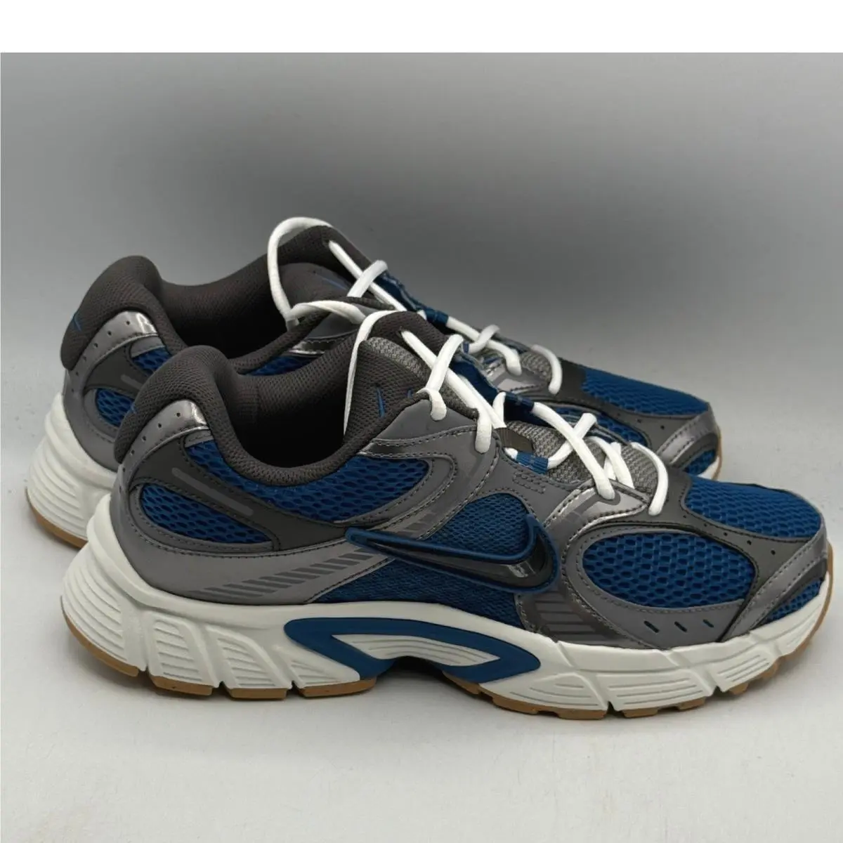 Nike V5 Rnr Mens Size 9 Court Blue Vast Grey Retro Mesh Running Shoes HJ5228-401