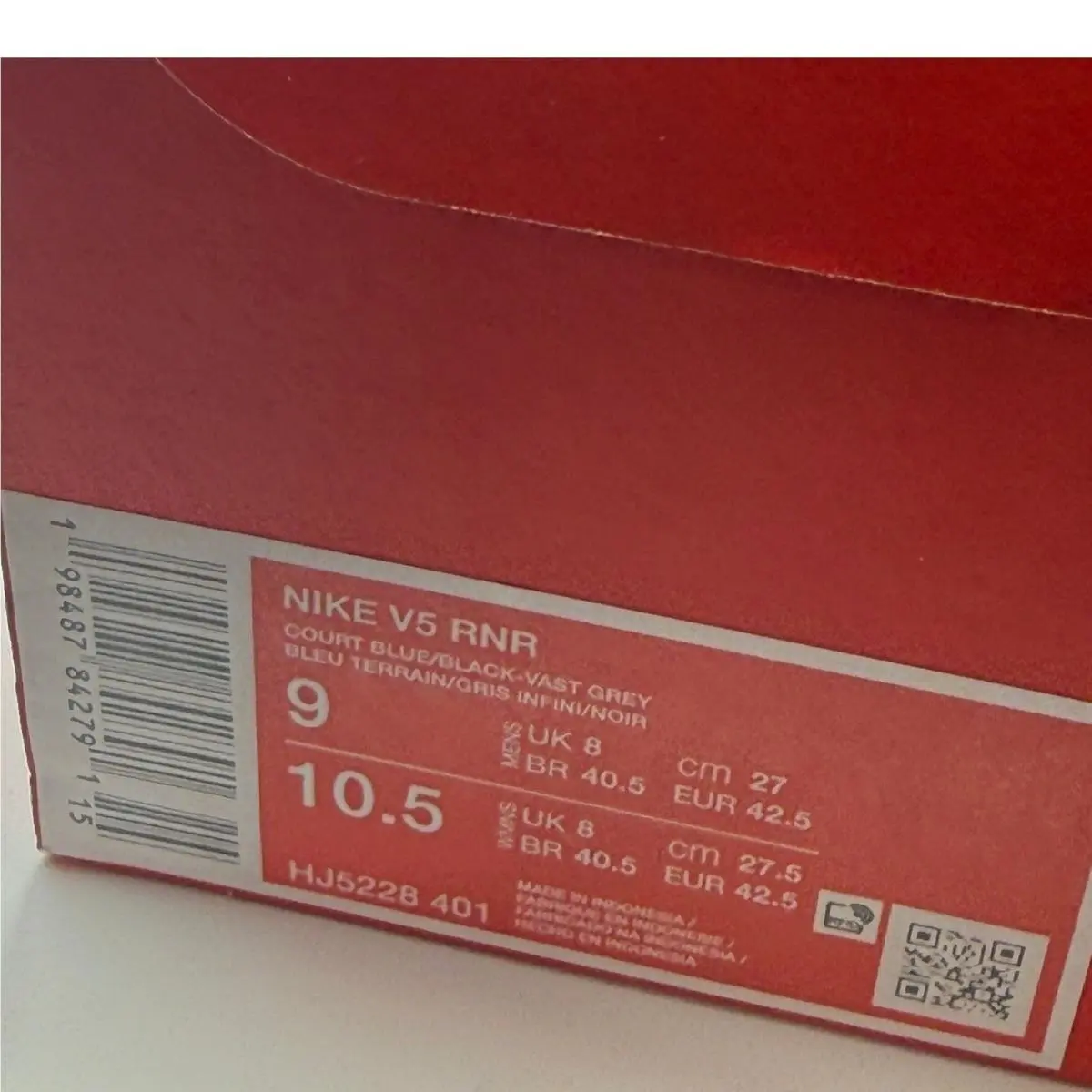Nike shoes - Nike V5 RNR - RNR - Blue 5