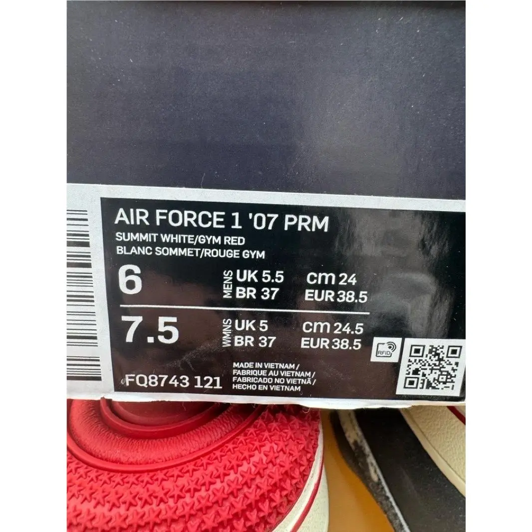 Nike shoes - Nike Air Force 1 - Air Force - White 6