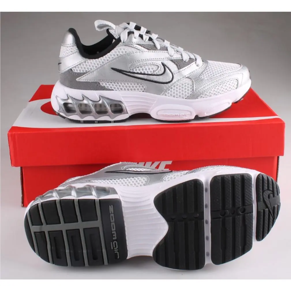 Nike Zoom Air Fire Women`s Shoes Size 7 Photon Dust/metallic Silver