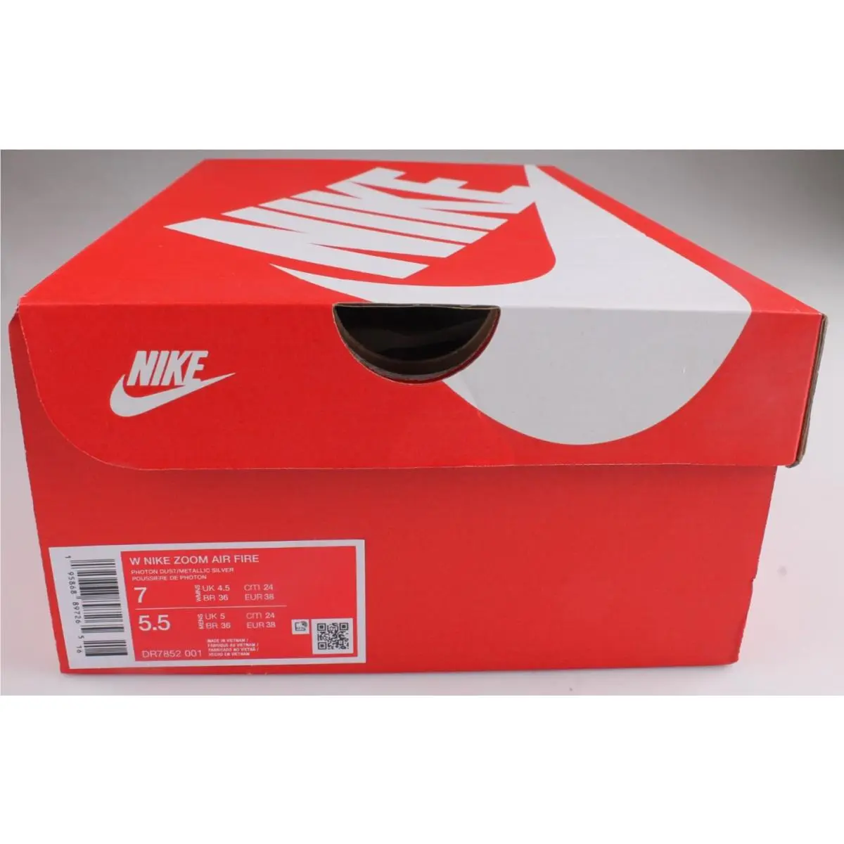 Nike shoes - Nike Zoom Air - Zoom Air - Photon Dust/White/Smoke Grey/Metallic Silver (UPC: 195868897265) 5