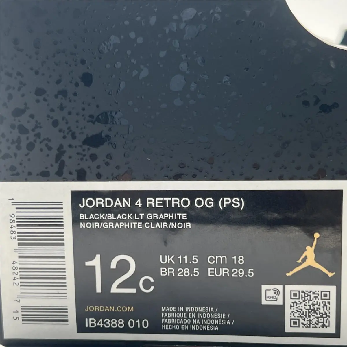 Nike shoes - Air Jordan 4 - Air - Black 5