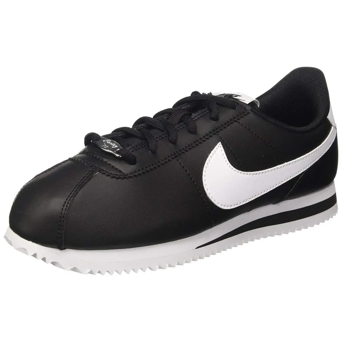 Big Kid`s Nike Cortez Basic Sl Black/white 904764 001 - 5.5