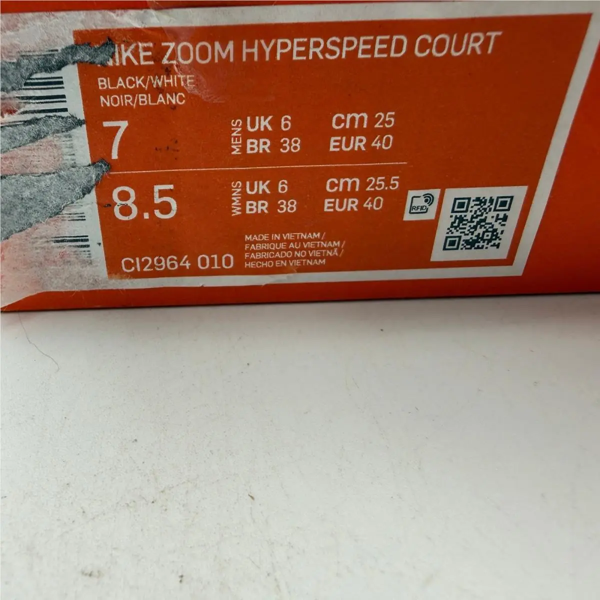 Nike shoes - Zoom HyperSpeed Court - Zoom HyperSpeed Court - Black 0