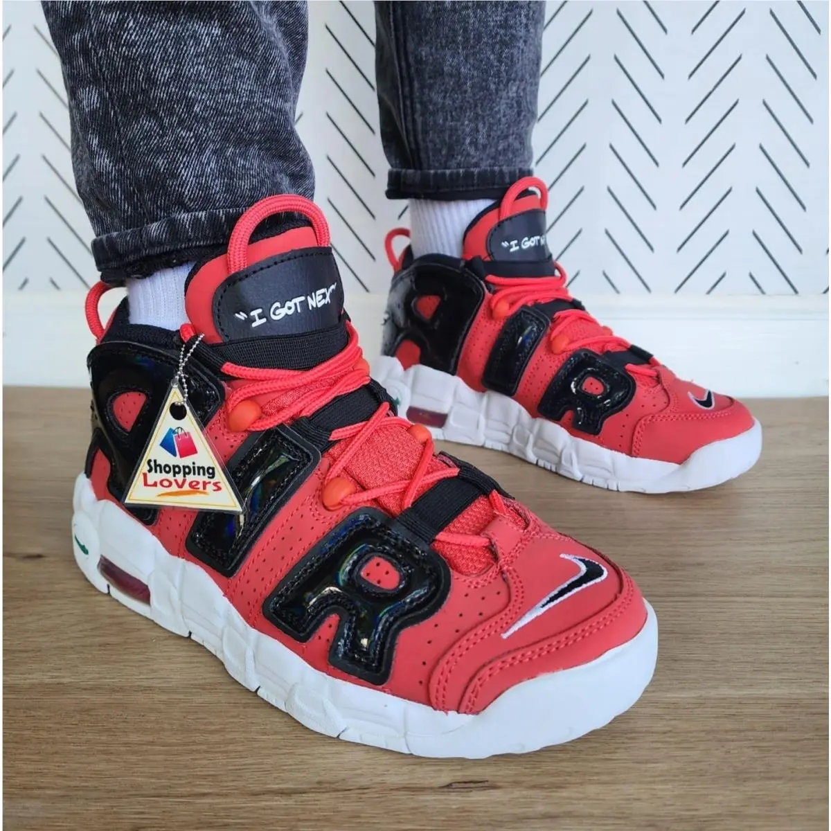 Nike shoes - Nike Air More Uptempo - Air More Uptempo - Red (UPC: 195870629847) 0