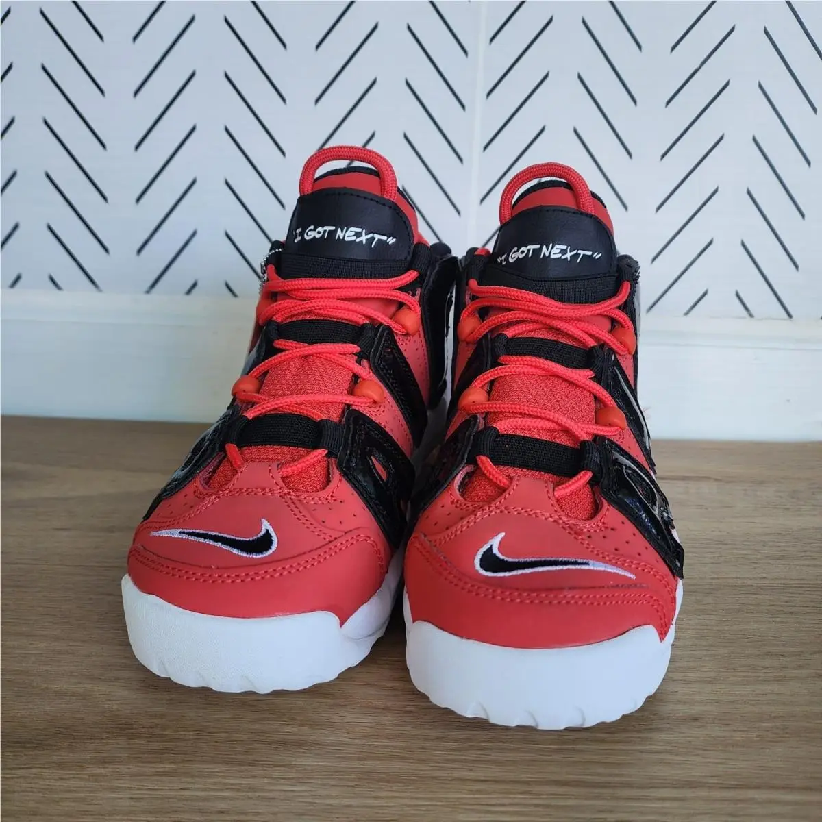 Nike shoes - Nike Air More Uptempo - Air More Uptempo - Red (UPC: 195870629847) 3