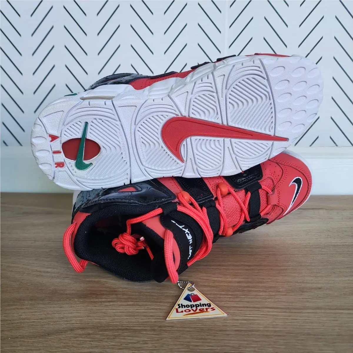 Nike shoes - Nike Air More Uptempo - Air More Uptempo - Red (UPC: 195870629847) 5