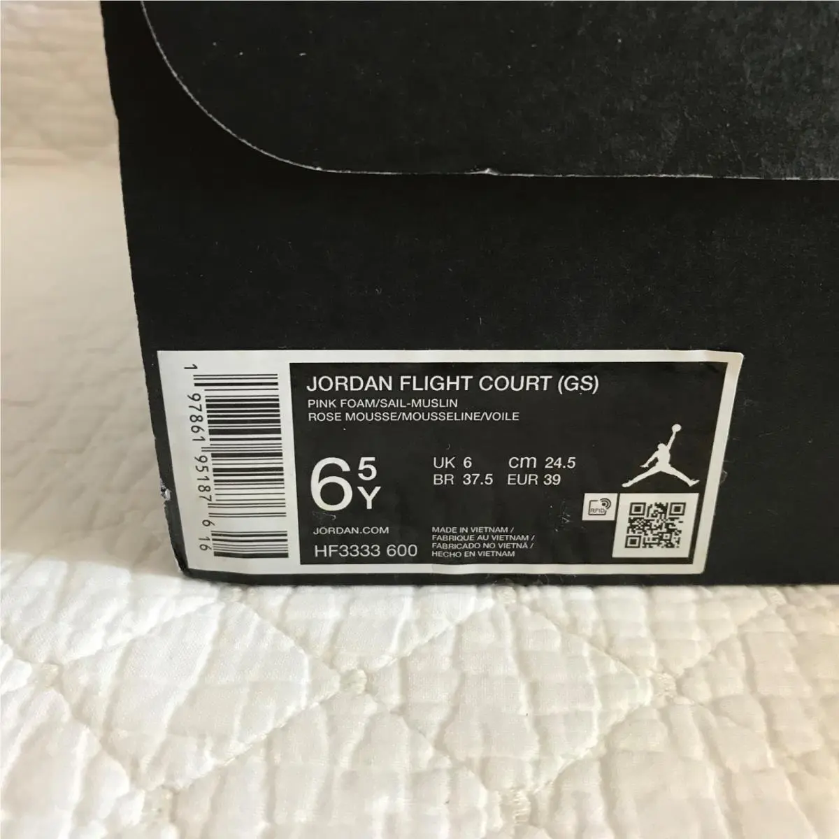 Nike shoes - Jordan Flight Court (GS) - Flight Court - HF3333-600 - Pink 10