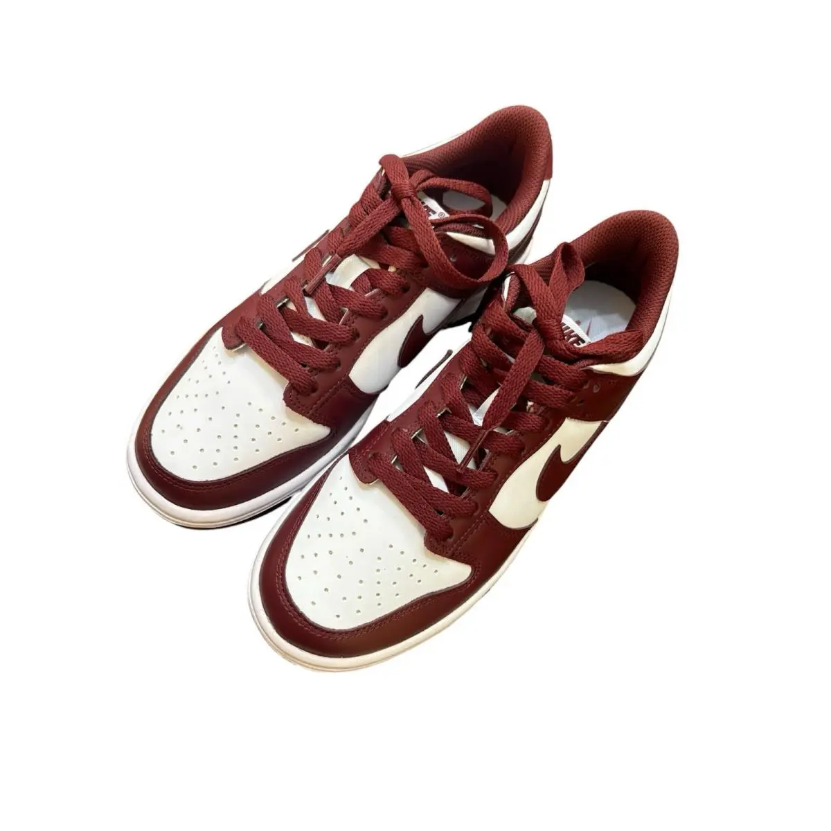 Nike shoes - Nike Dunk Retro Low - Dunk Retro Low - FB9109/115 - White/Redwood 0