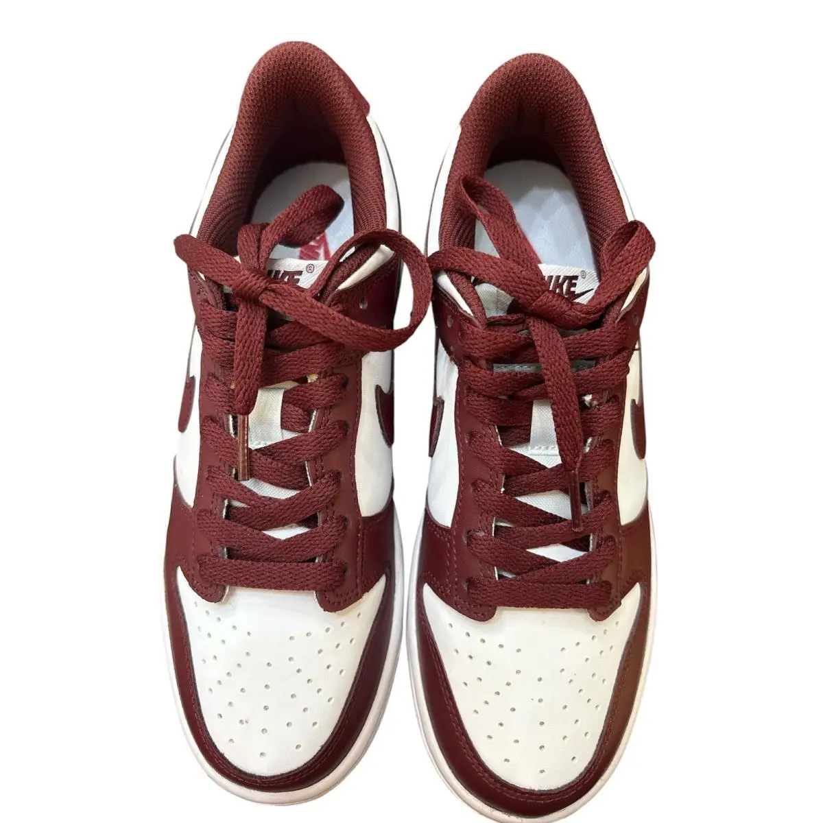 Nike shoes - Nike Dunk Retro Low - Dunk Retro Low - FB9109/115 - White/Redwood 3