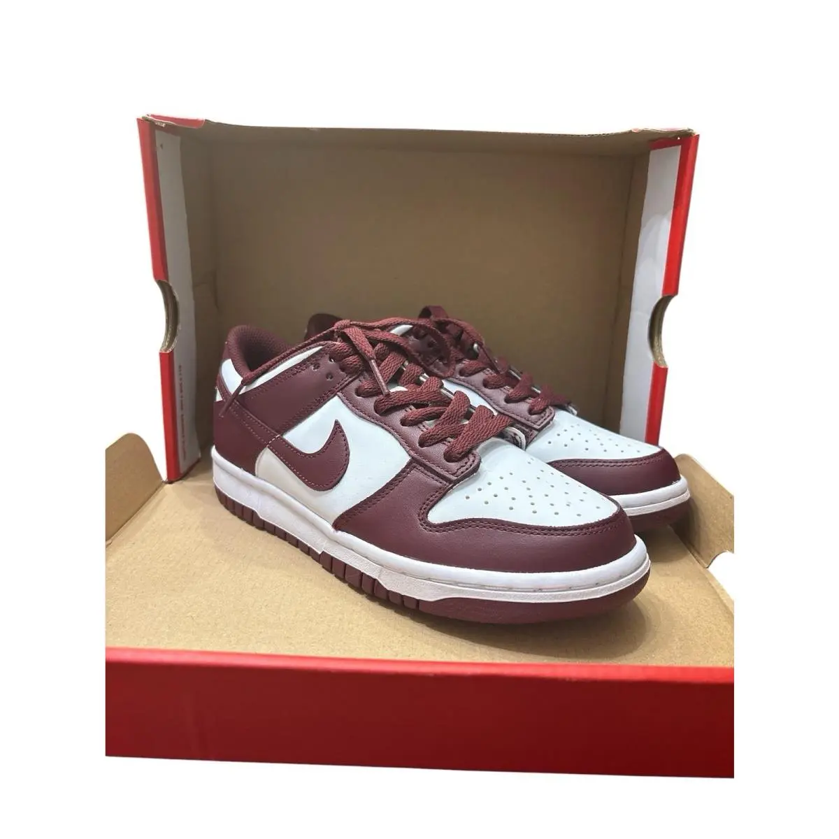 Nike shoes - Nike Dunk Retro Low - Dunk Retro Low - FB9109/115 - White/Redwood 2