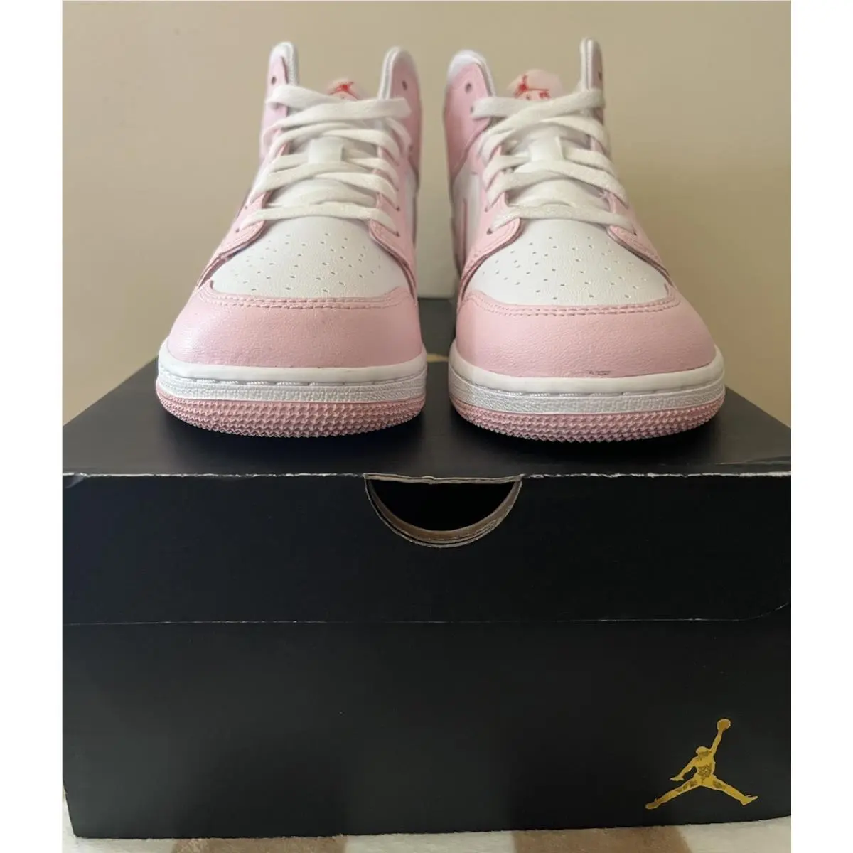 Nike shoes - Air Jordan 1 Mid SE - DQ8423 608 - Pink Foam/White 6