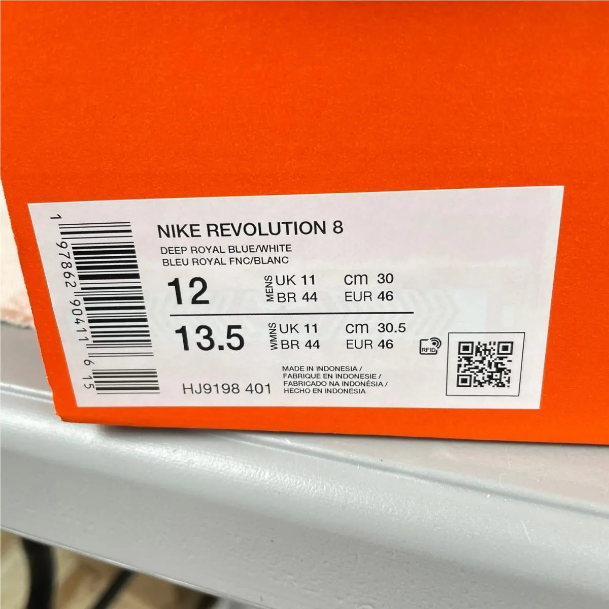 Nike shoes - Nike Revolution 8 - Revolution - HJ9198-401 - Blue 6