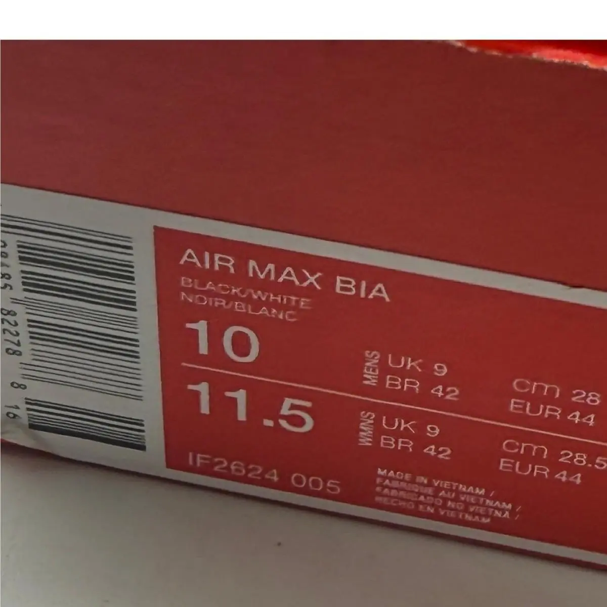 Nike shoes - Air Max Bia - Air Max Bia - Black 5