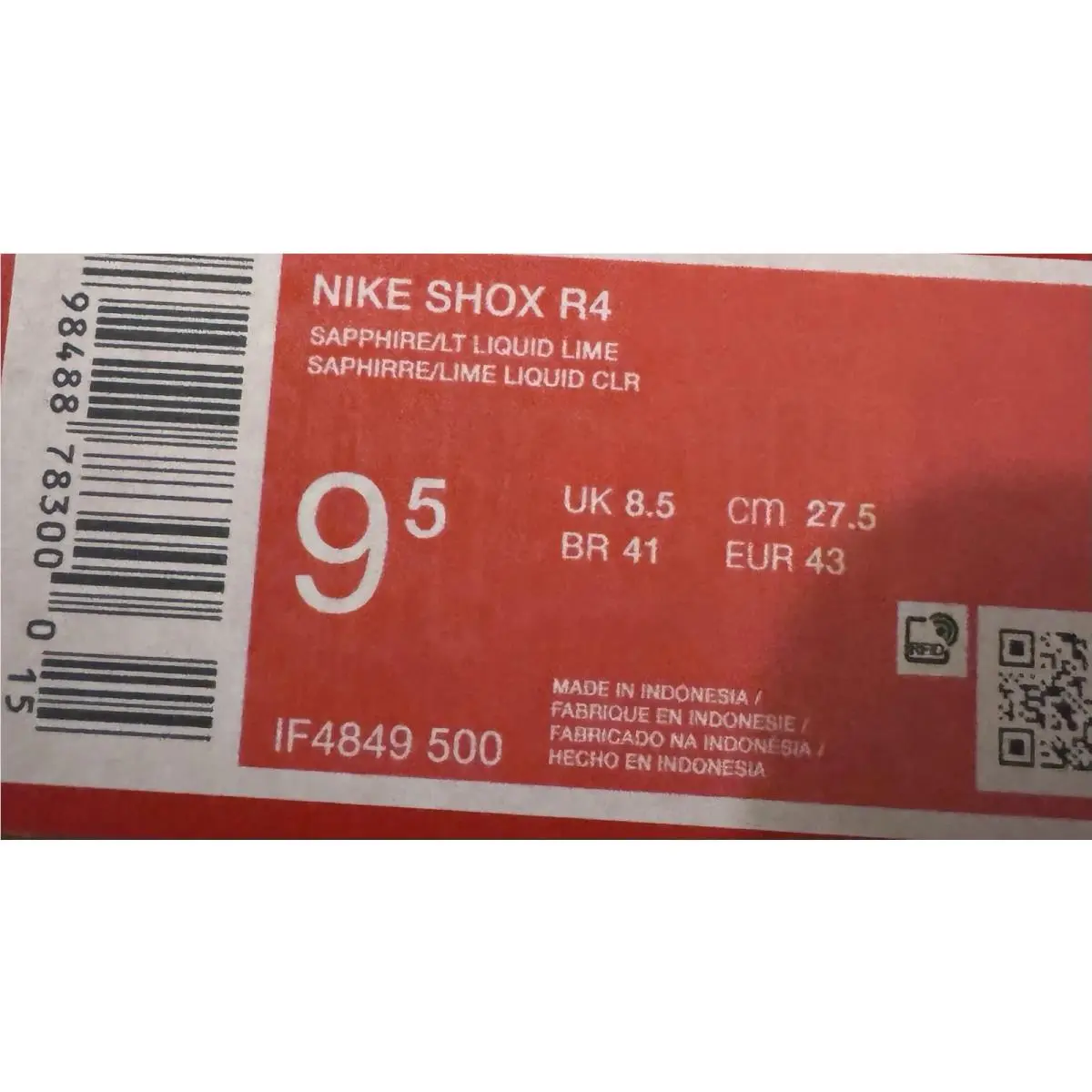 Nike shoes - Nike Shox - Shox - If4849-500 - Blue 12