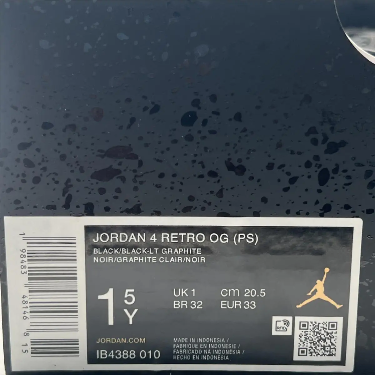 Nike shoes - Air Jordan 4 - Air - Black 5